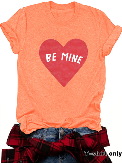 BE MINE Printed Short Sleeve
