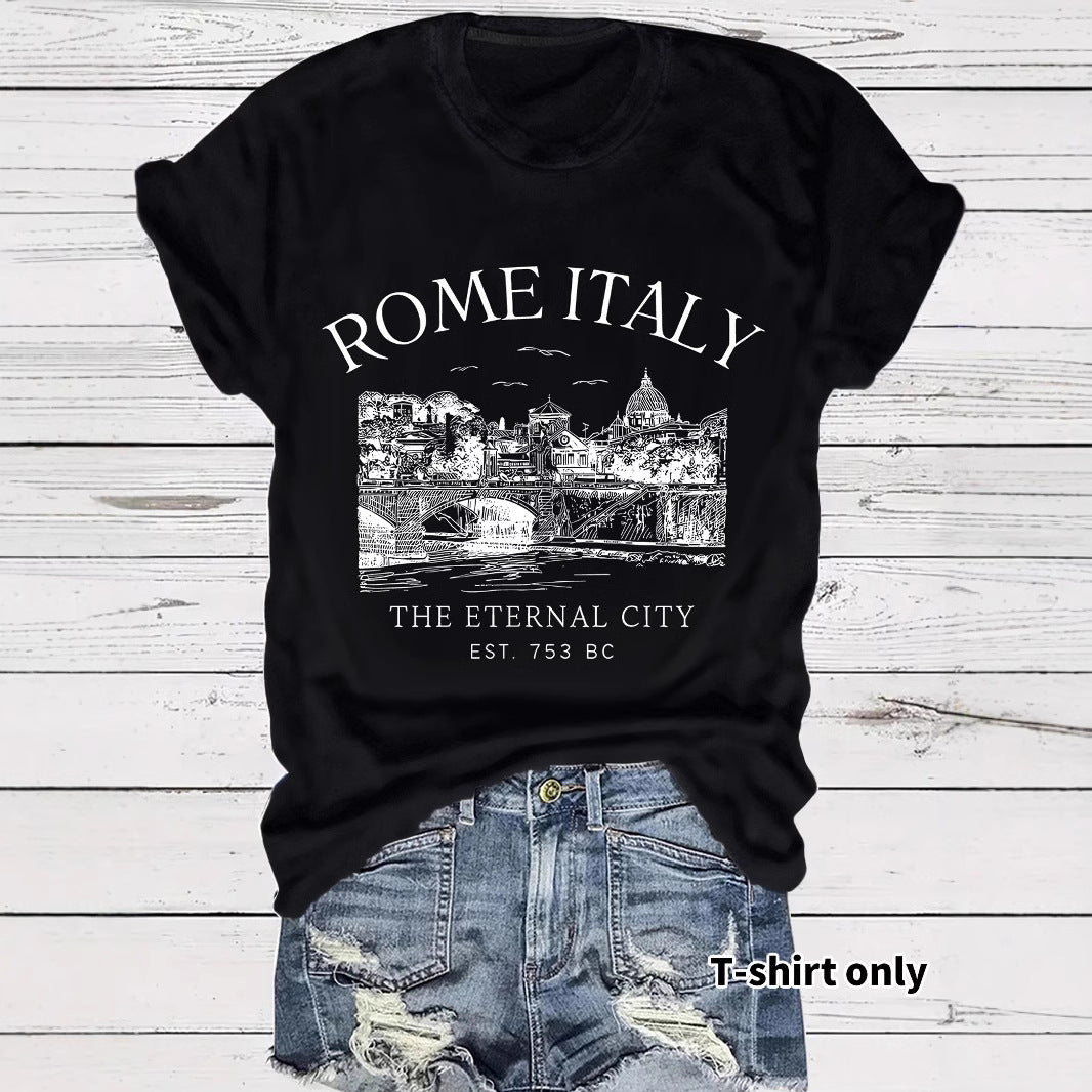Rome, Italy Short-Sleeved T-Shirt