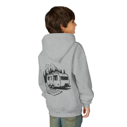Adventure Awaits Youth Hooded Sweatshirt