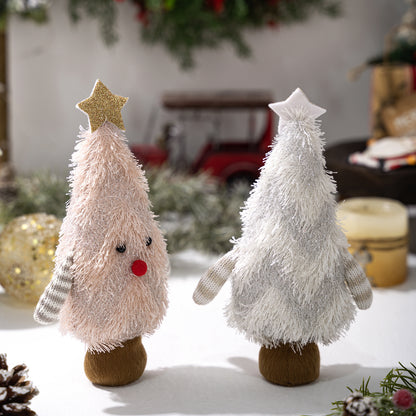 Creative Christmas tree shaped figurine decorations for Christmas
