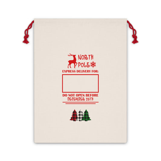 Festive Christmas Gift Sack for Holiday Cheer