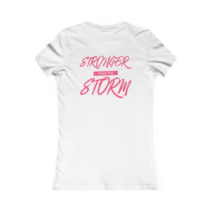 Empowering Women's Favorite Tee - 'Stronger Than The Storm'