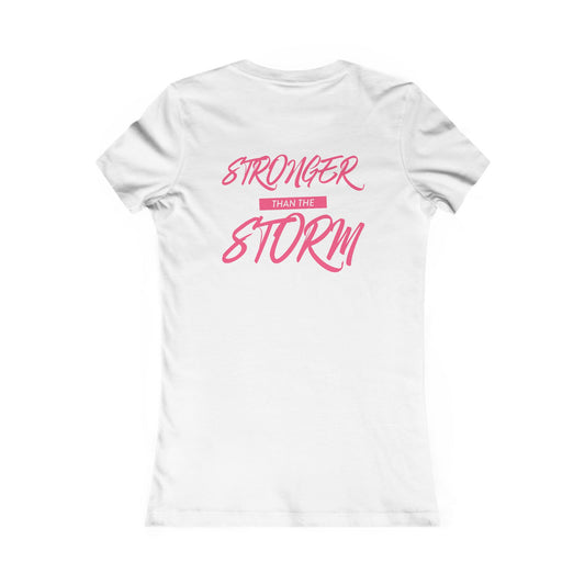 Empowering Women's Favorite Tee - 'Stronger Than The Storm'