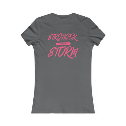 Empowering Women's Favorite Tee - 'Stronger Than The Storm'