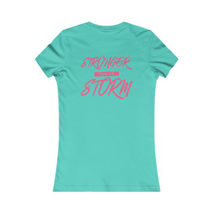 Empowering Women's Favorite Tee - 'Stronger Than The Storm'