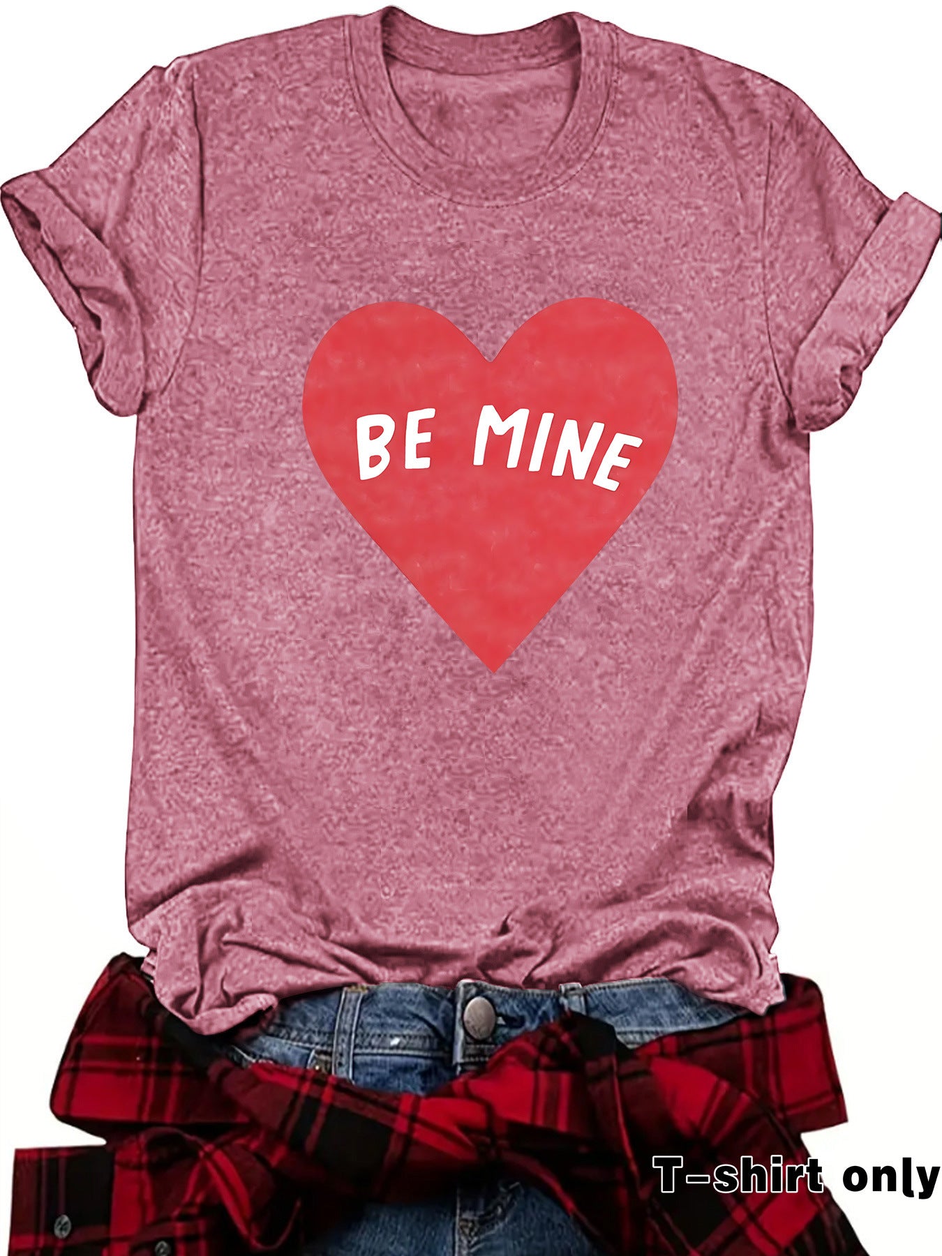 BE MINE Printed Short Sleeve