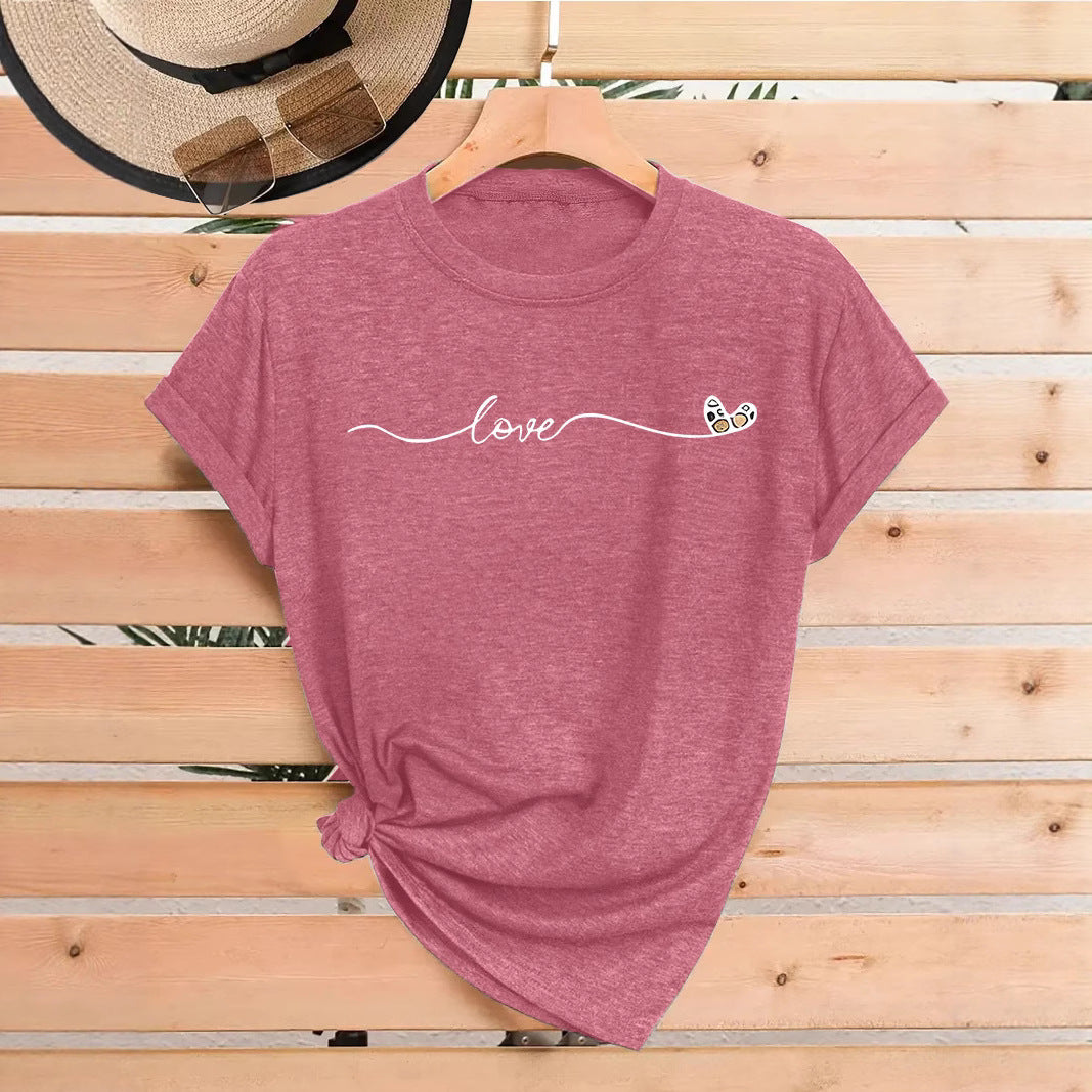 Love printed T-shirt