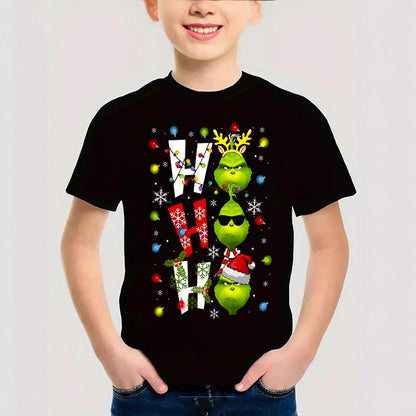 Cotton Christmas Children's Short Sleeve T-Shirt