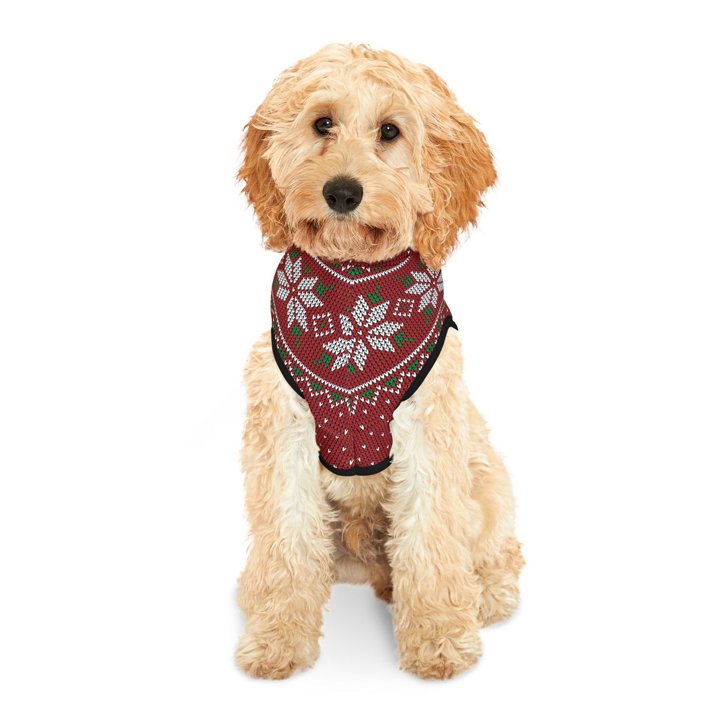 Pet Hoodie - Red Ugly Christmas Sweater for Pets