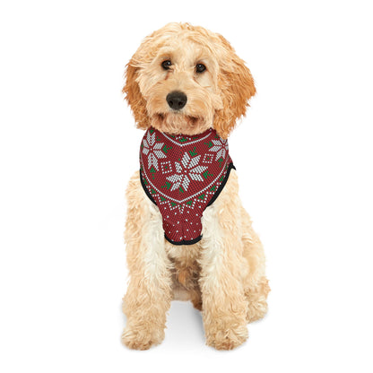Pet Hoodie - Red Ugly Christmas Sweater for Pets