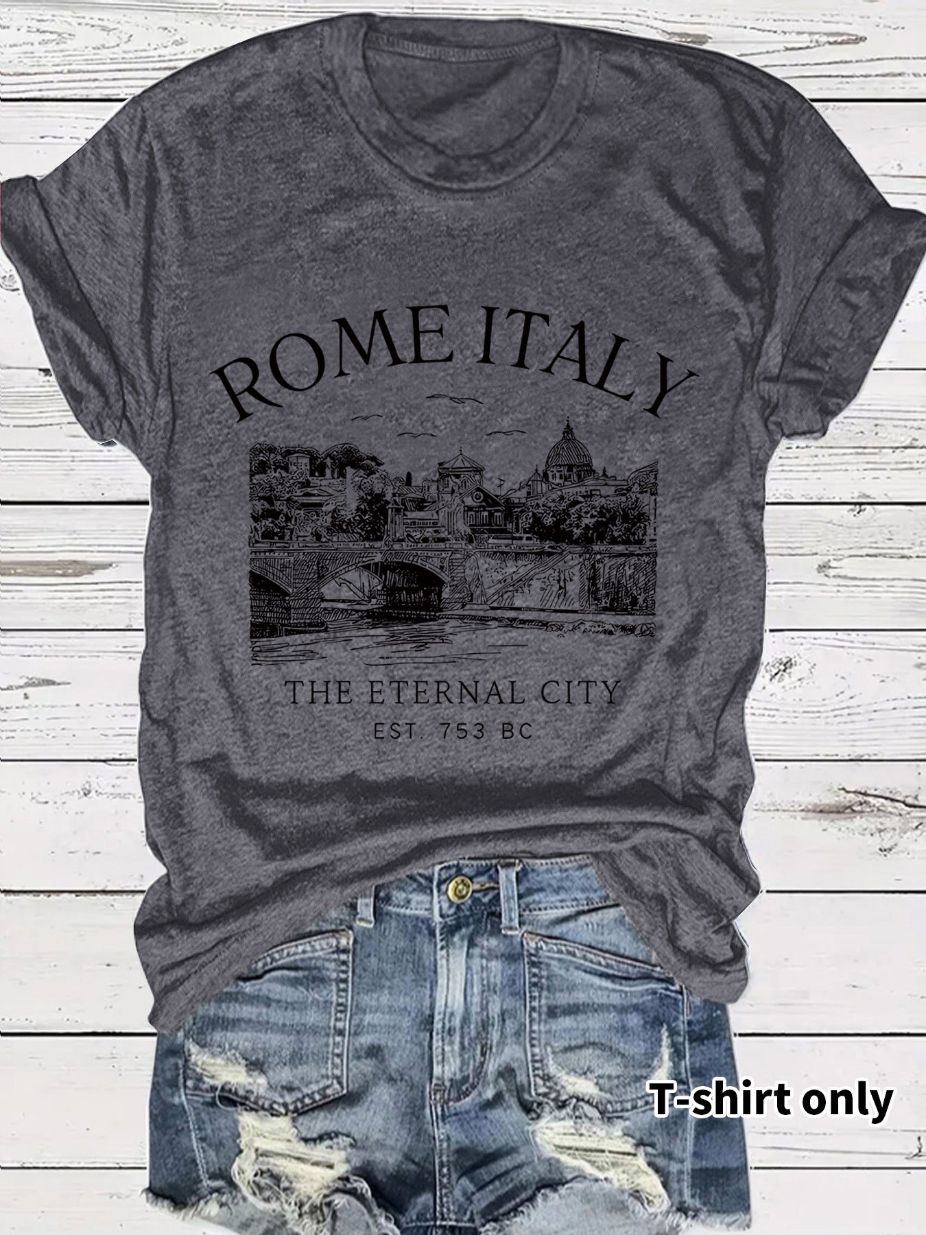 Rome, Italy Short-Sleeved T-Shirt
