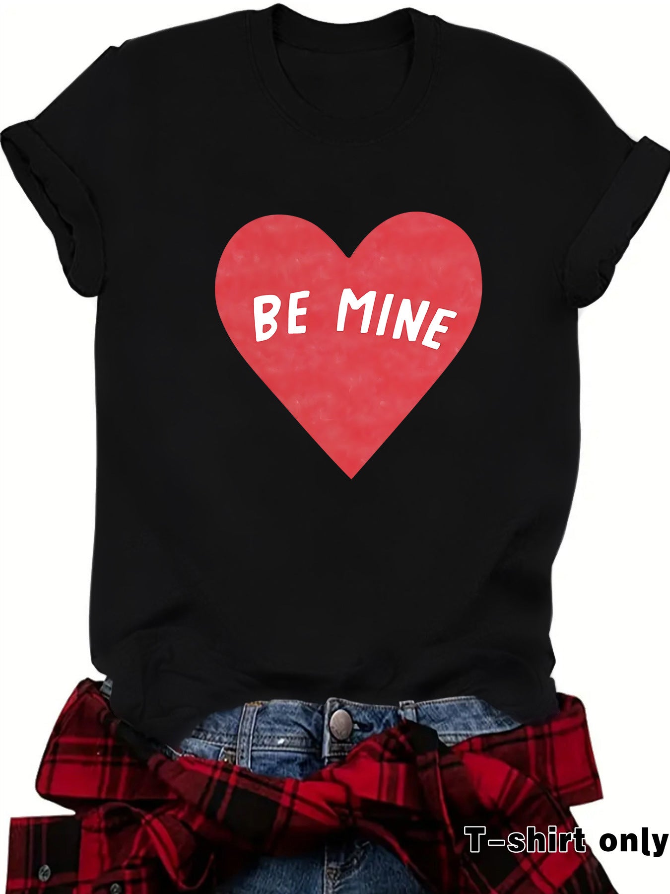 BE MINE Printed Short Sleeve