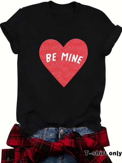BE MINE Printed Short Sleeve