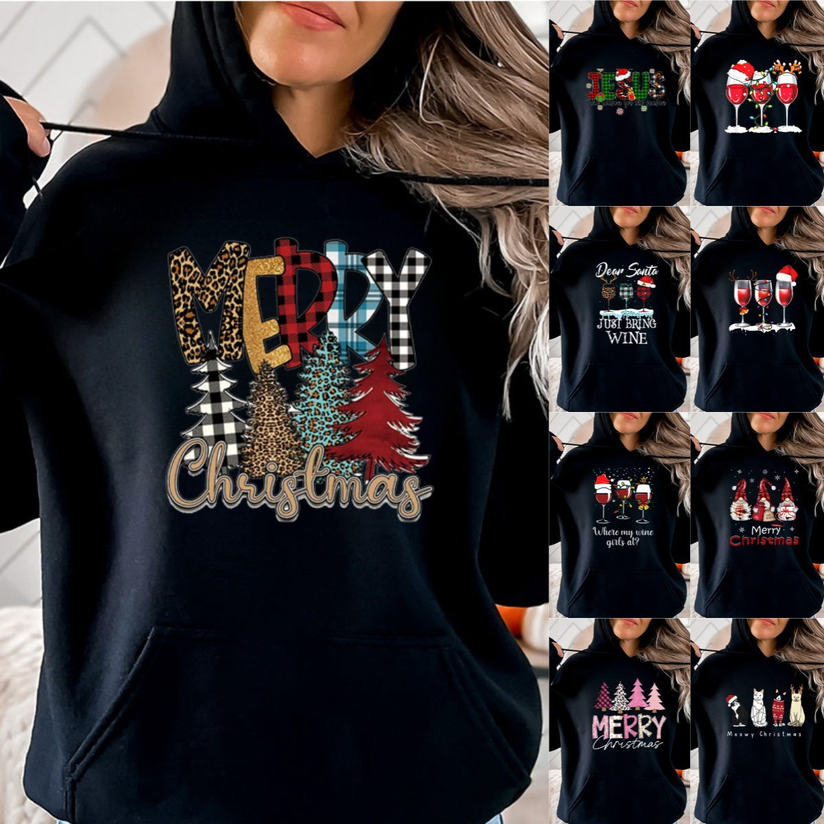 Women's Hooded Sweatshirt New Arrival Christmas Hoodie
