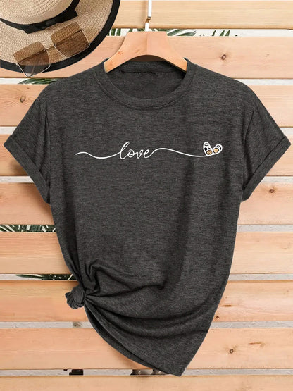 Love printed T-shirt