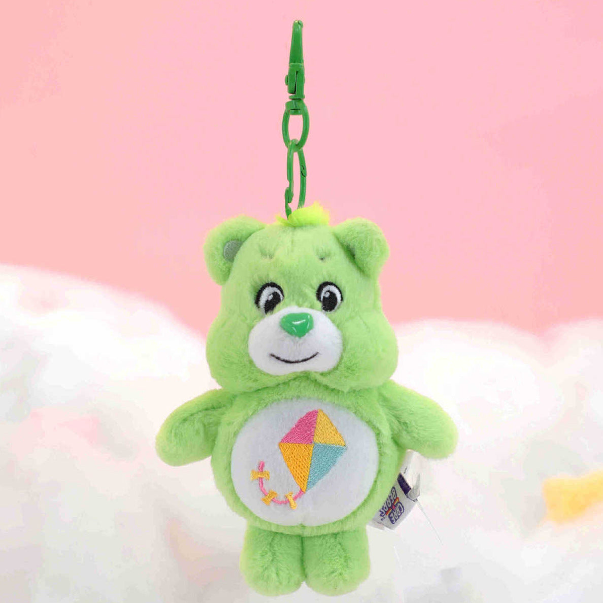 Love Bear Pendant Rainbow Bear Squeezing Keychain