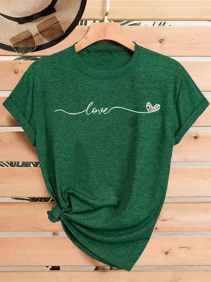 Love printed T-shirt