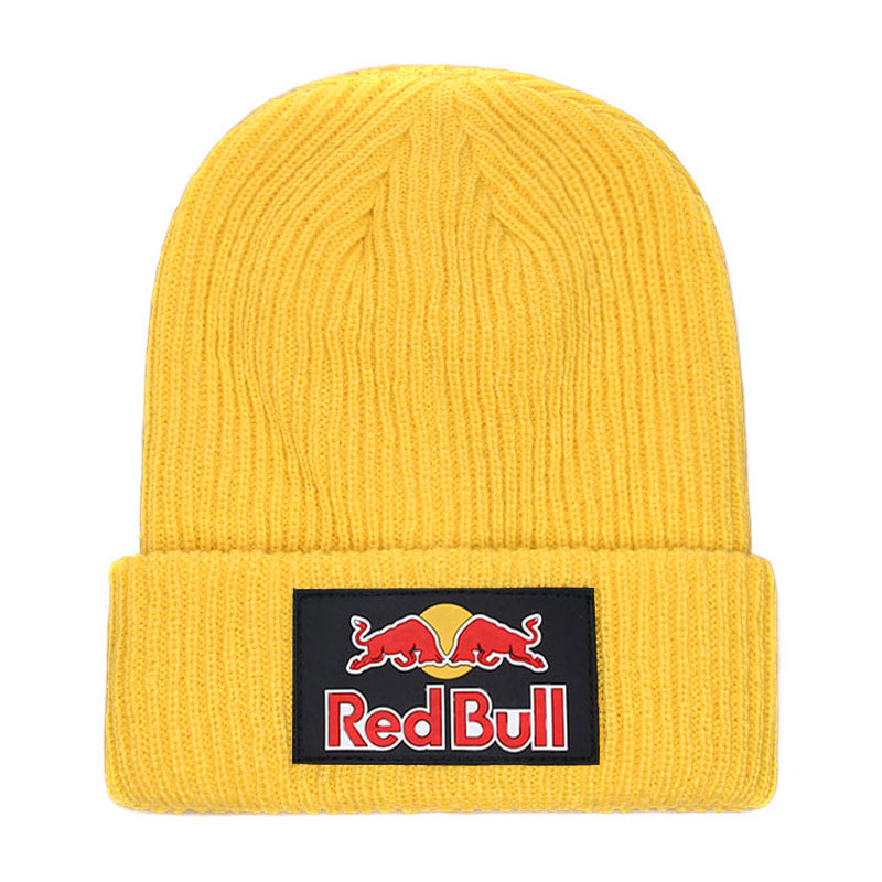 Red Bull Winter and Winter Warm Knitted Hat Men