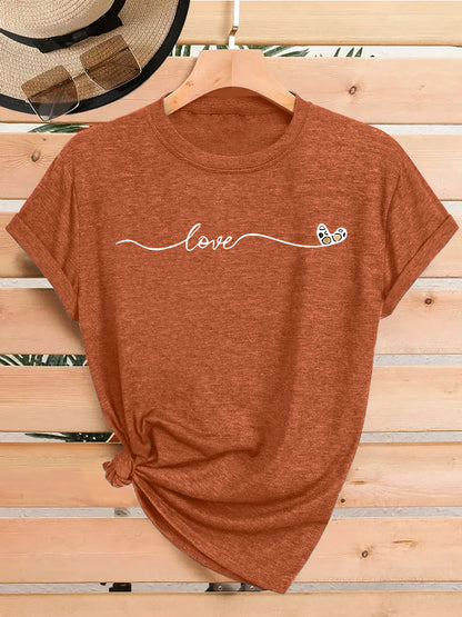 Love printed T-shirt