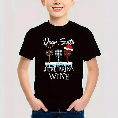 Cotton Christmas Children's Short Sleeve T-Shirt