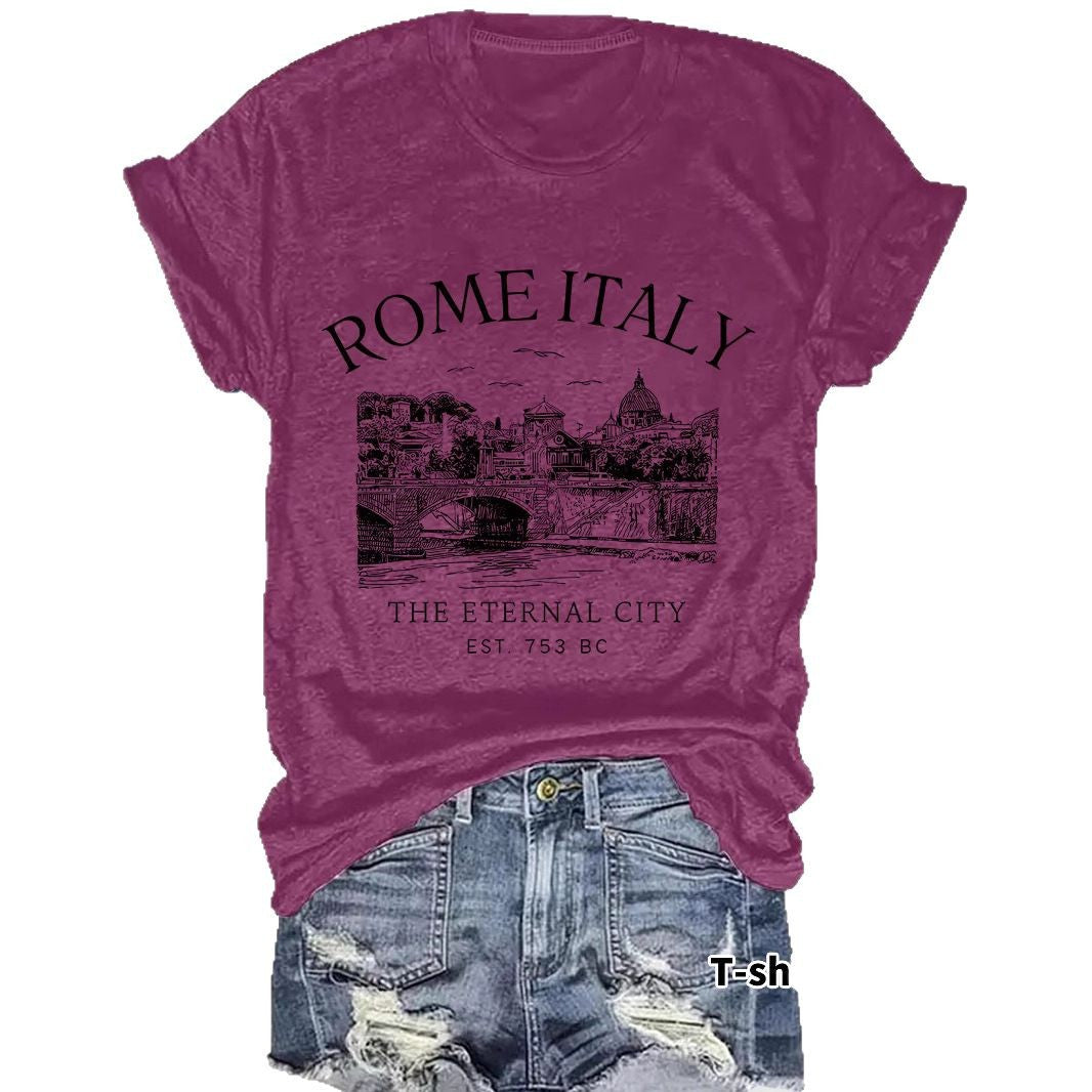 Rome, Italy Short-Sleeved T-Shirt