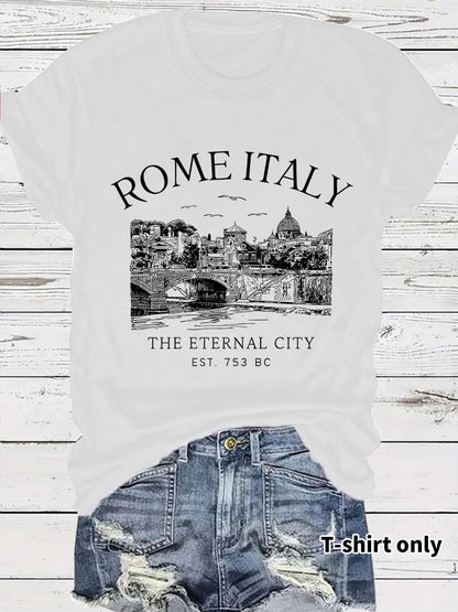 Rome, Italy Short-Sleeved T-Shirt