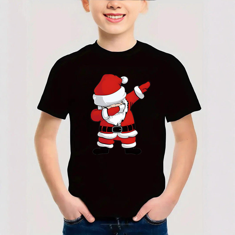 Cotton Christmas Children's Short Sleeve T-Shirt