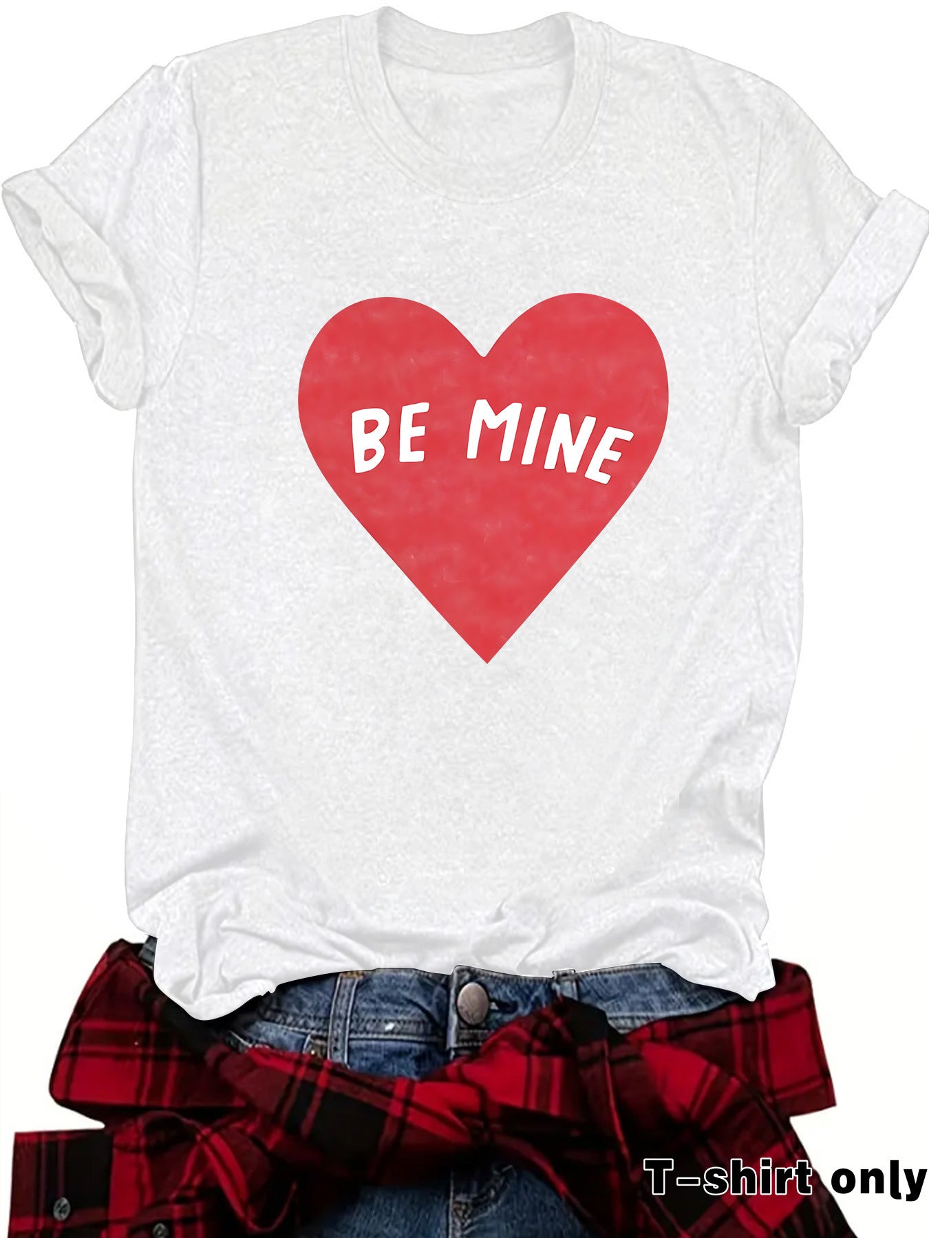 BE MINE Printed Short Sleeve