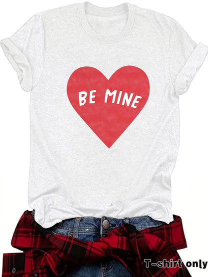 BE MINE Printed Short Sleeve