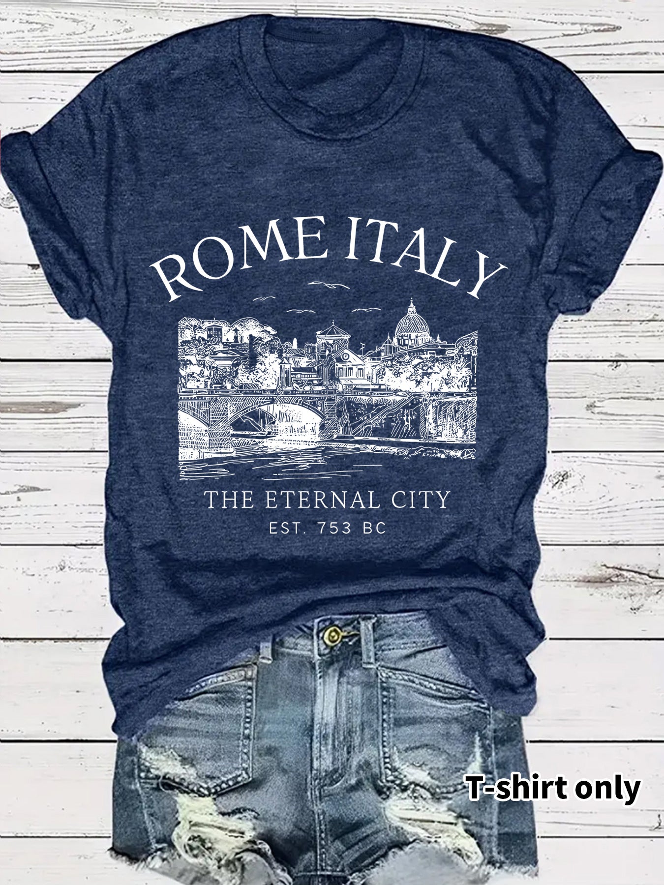 Rome, Italy Short-Sleeved T-Shirt