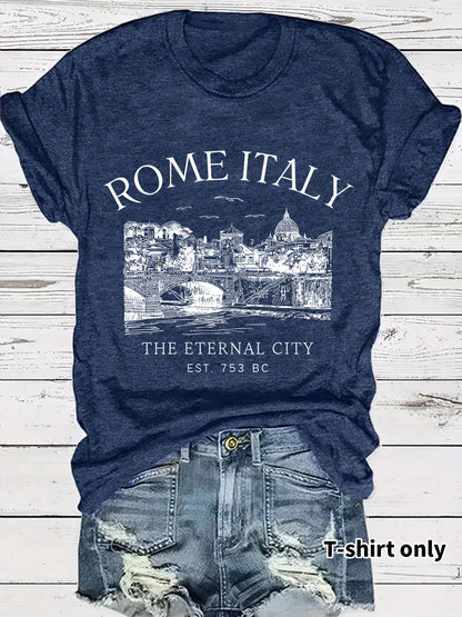 Rome, Italy Short-Sleeved T-Shirt