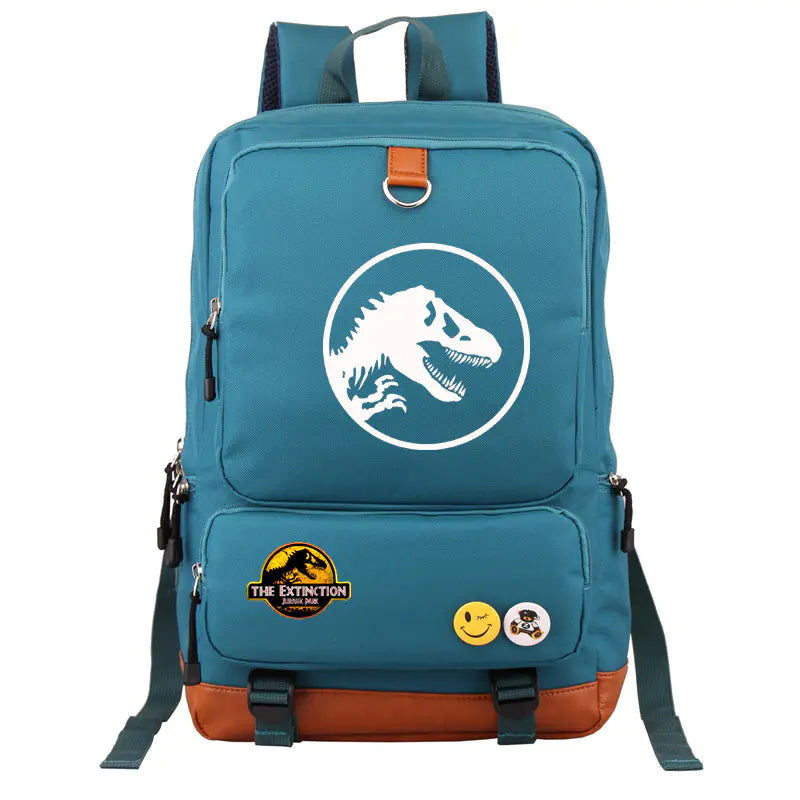 Jurassic Backpack - Travel Bag, Student Book Bag